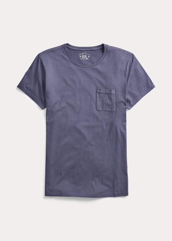 Men's Ralph Lauren Garment-Dyed Pocket T Shirts | 926015EKF